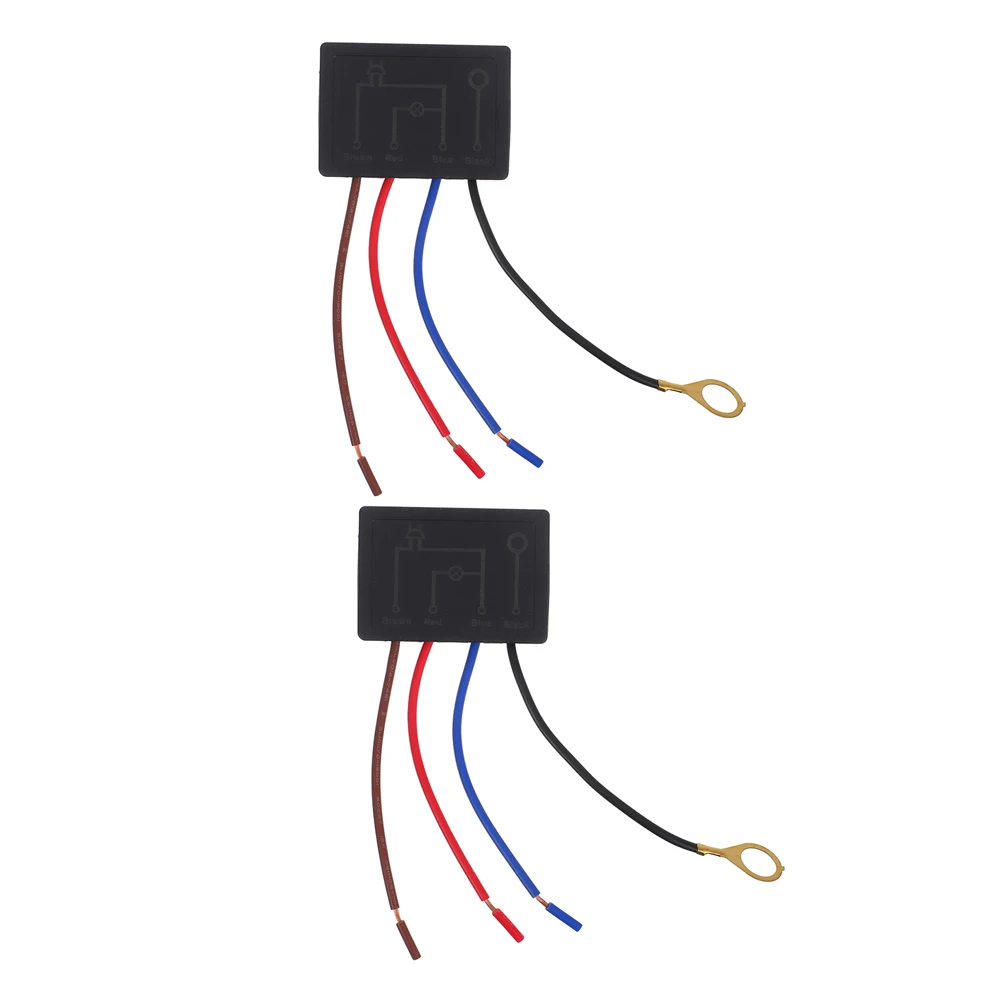 

2Pcs Lamp Switch Touch Control Module LED Sensor Repair Button Desk Light Dimming Adjustable Brightness Bedroom