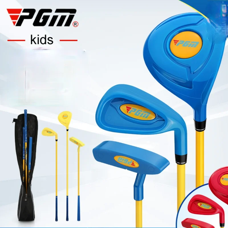 PGM 2-5 Years Old Kids Golf Club Set Children\'s Boy Girl Beginner\'s Golf Training Wood Iron Swing Putter Bag Gift JRTG011