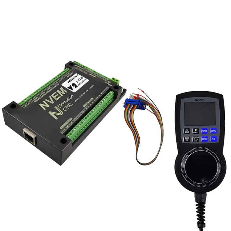 NVEM Mach3 Cnc Controller 3/4/5/6 Axis Controller System Cnc Engraving Machine Kit 6 Digital Display Electronic Handwheel