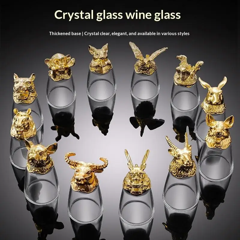 

Zodiac-Themed Drinkware Gift Set, 12 Mini Glasses & Flasks for Parties, a Unique and Playful Present for Any Occasion