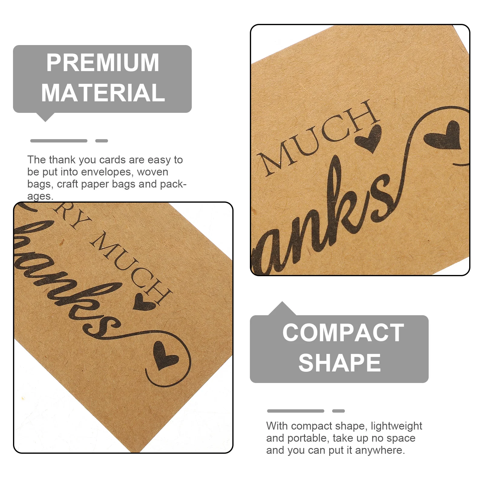 

120pcs Laser Thank You Cards Compact Lightweight Elegant Greeting Cards For Wedding Baby Shower Shop Business Gift Present