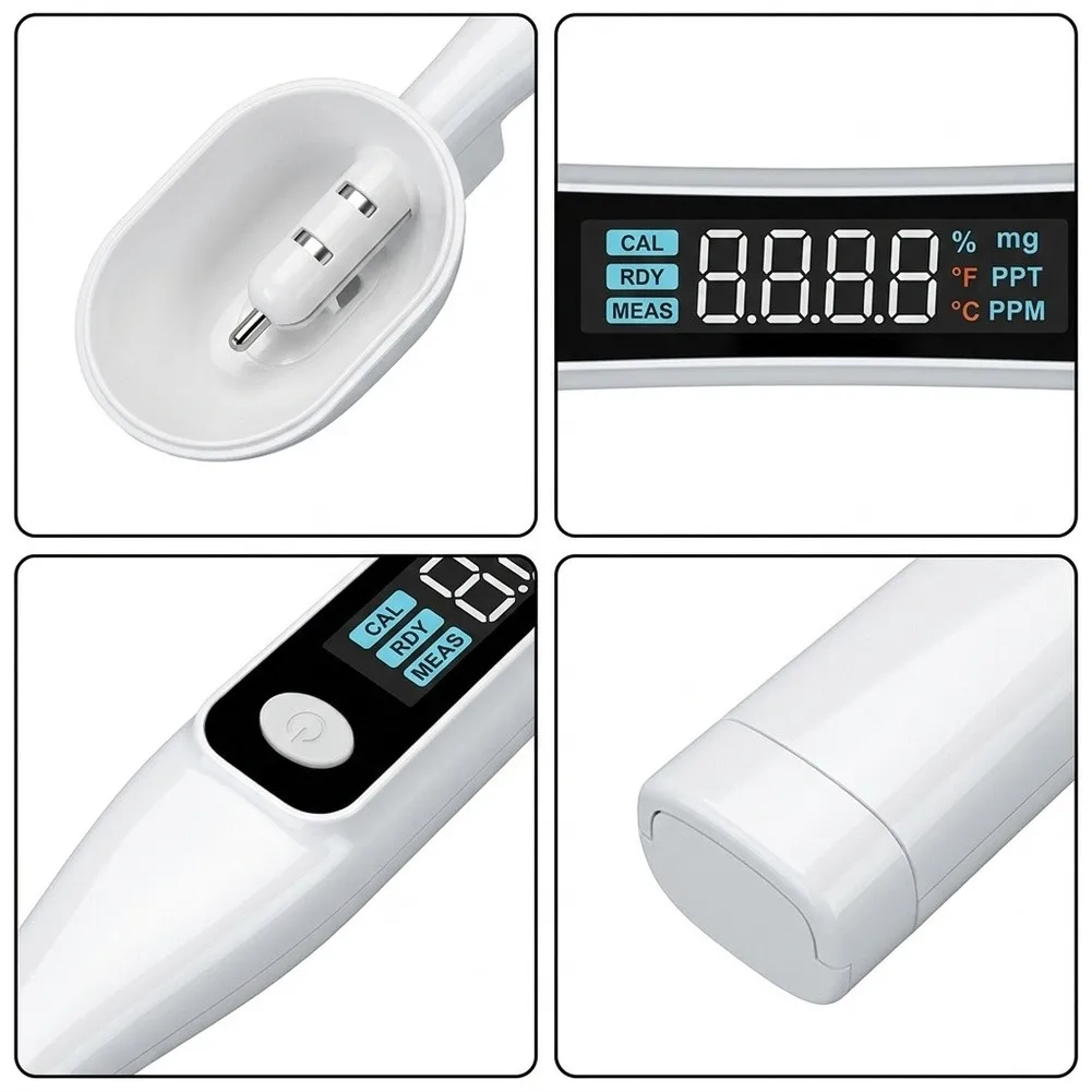 YHT26 Salinity Instrument for Sauce Braising Consistency Accurate Salt Monitoring HOLD Reading Feature YHT26 Salinity