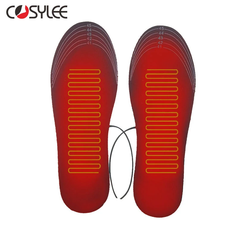 Insoles Heated USB Electric Foot Warming Pad Feet Warmer Pad Mat Winter Outdoor Sports Heating Insoles Winter Warm