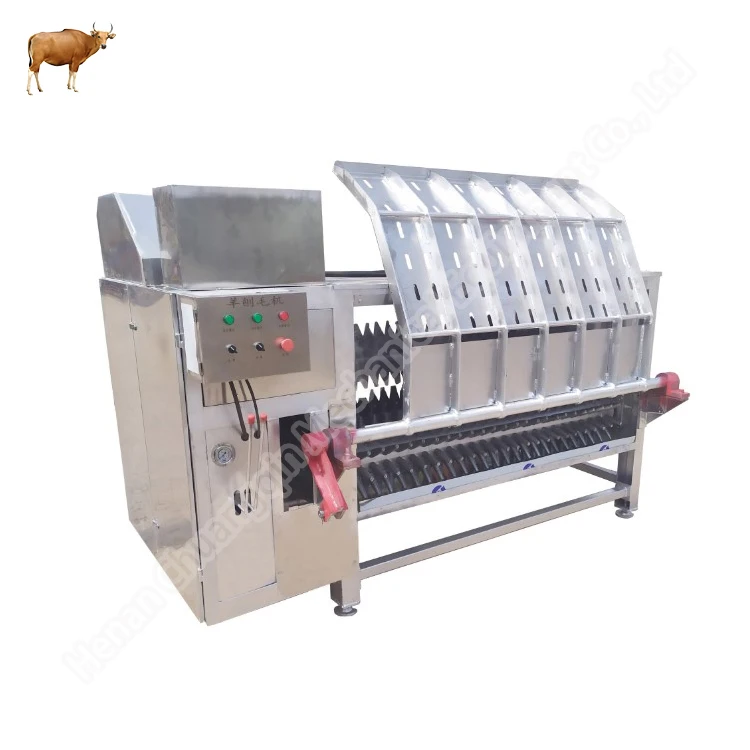 Slaughter house equipment line lamb slaughter house for cattle and chicken goat dehairing machine