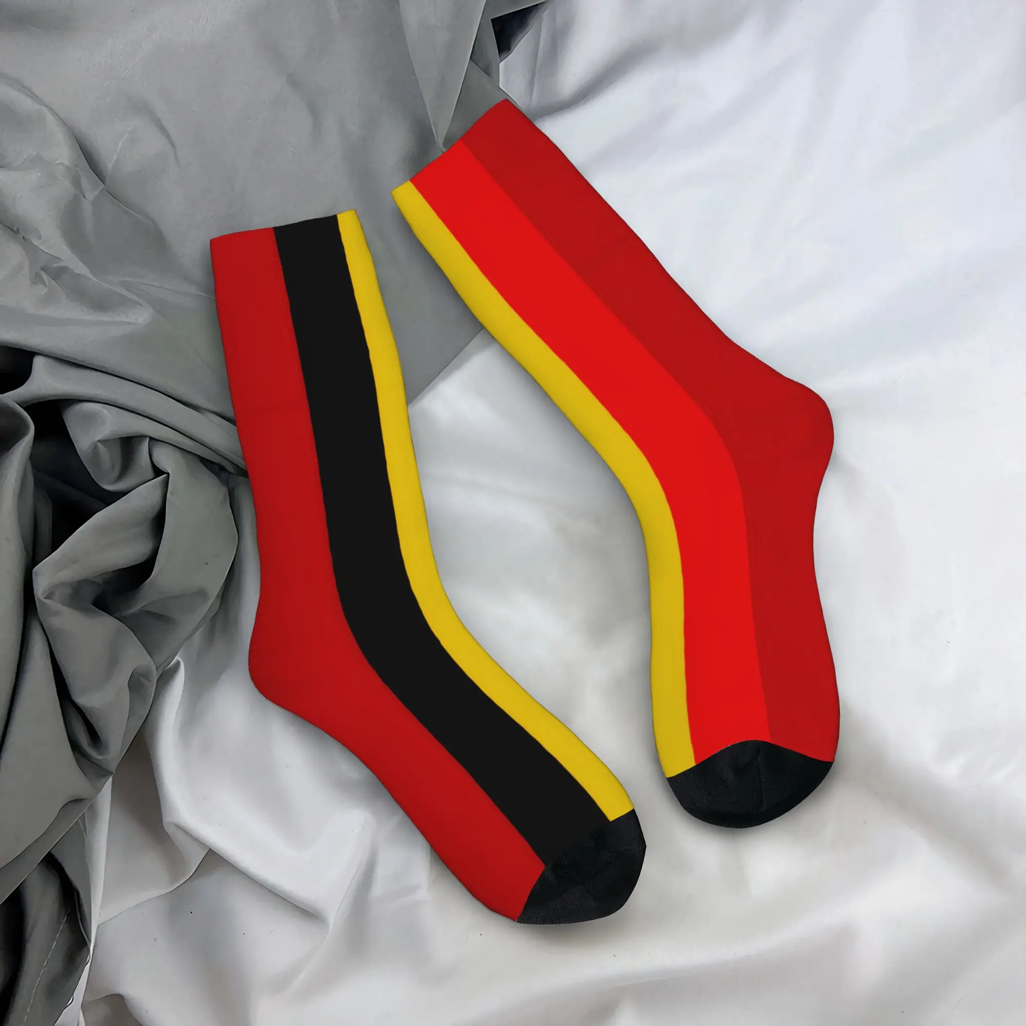 

Funny Sock Soccer Football Fan Merch 35 Rock Seamless Pattern Printed Men Socks Novelty Men's Socks