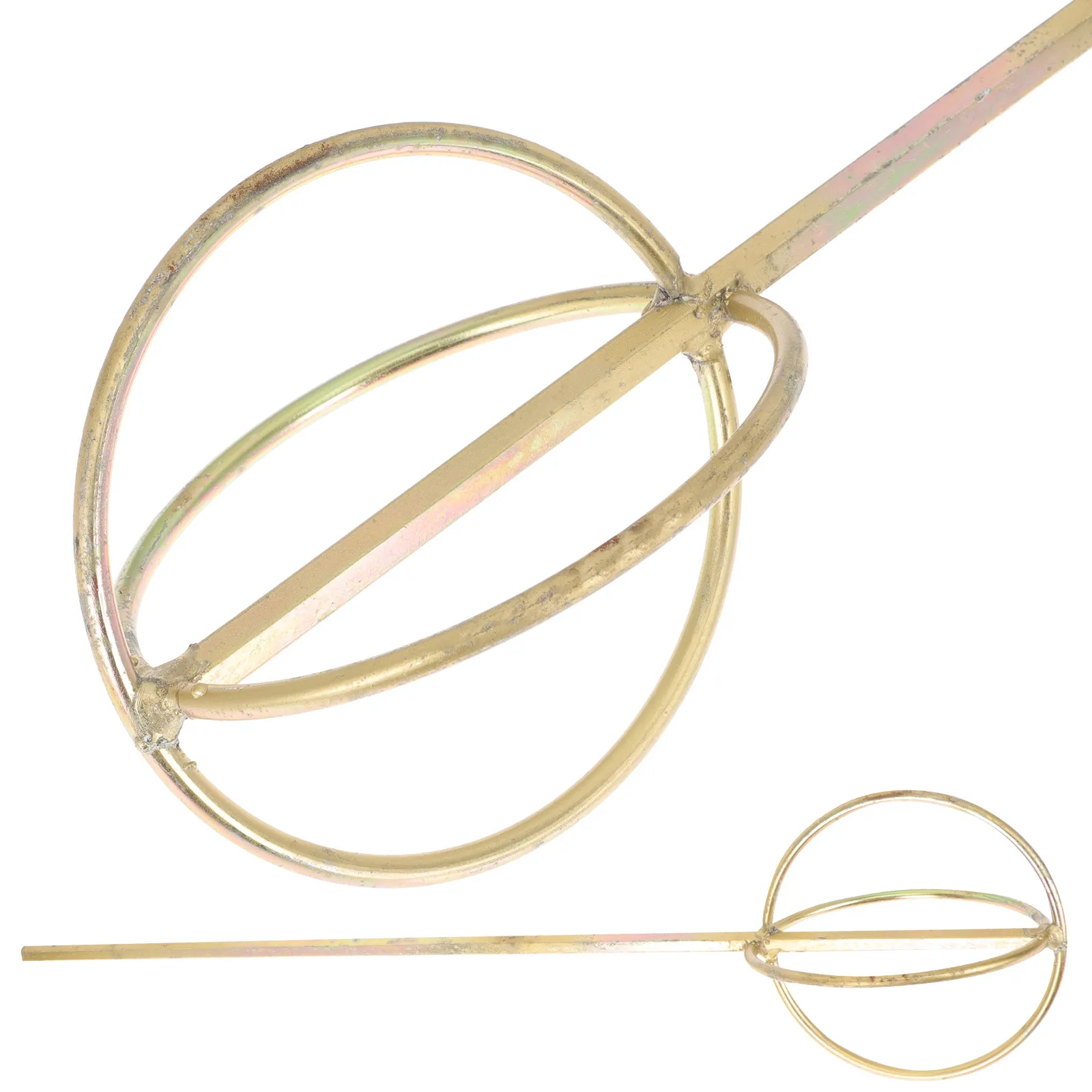2Pcs Hexagon Stirring Rods Steel Multi-Function Paint Mixers Convenient Mud Mixer Mixing Accessories for Cement Epoxy Paints
