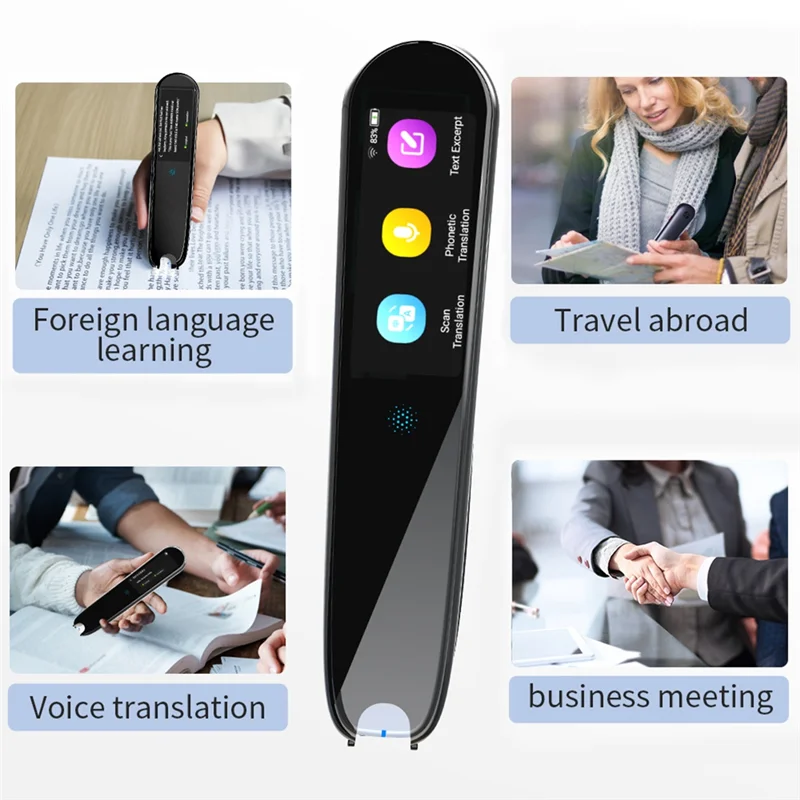 

ABKN-Language Translator Pen Reader Scanner Pen Dictionary Voice Translator Support 112 Languages Text To Speech
