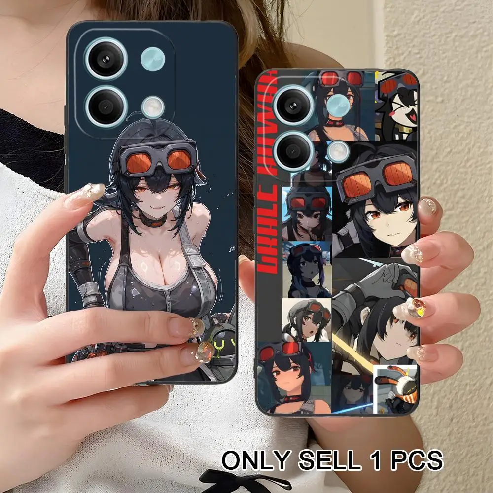 

ZZZ Grace Howard Phone Case for Xiaomi Redmi Note 14 13 12 11 S Pro Plus 4G 5G Soft TPU Shockproof Cover