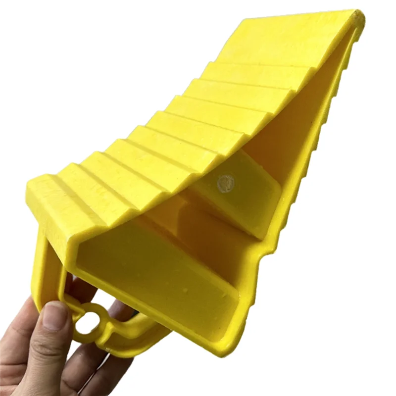 

Практичные колесные колодки для туристических прицепов, нескользящие сверхмощные колесные колоды, колесные колодки для легковых автомобилей, грузовиков, для большинства размеров шин, 4 шт.