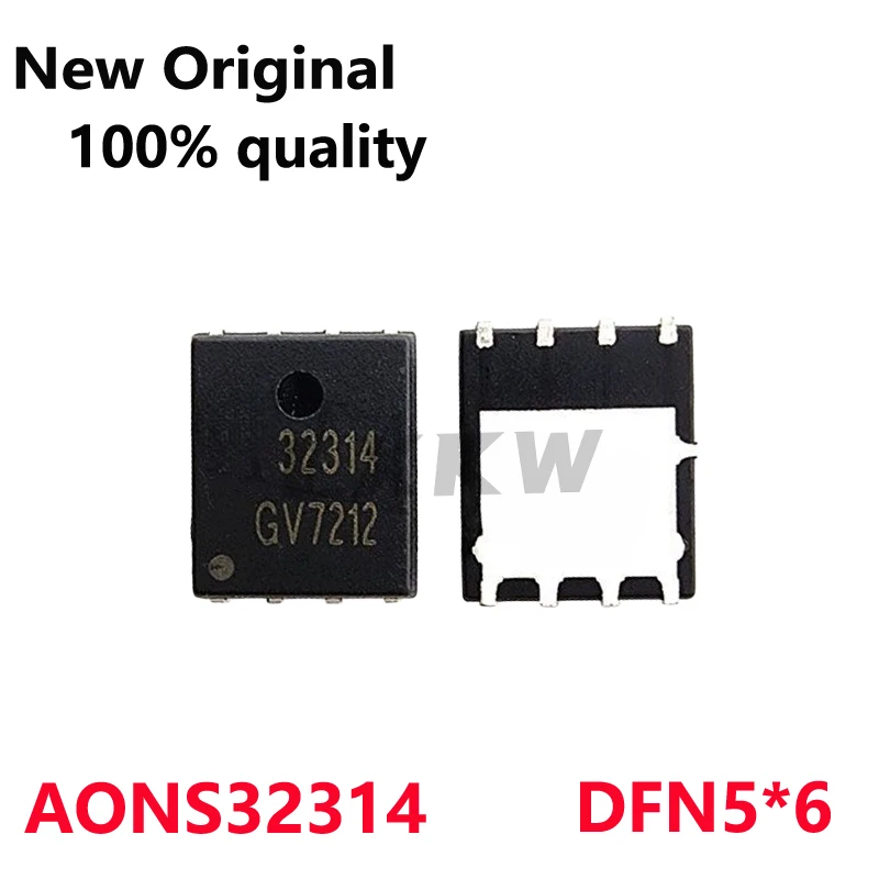 5-10/PCS New Original  AONS32314 AON32314 AO32314 32314 DFN5*6  Field effect tube In Stock