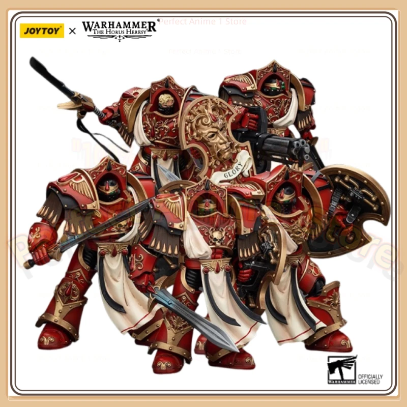 

JOYTOY Dark Source Warhammer Horus Rebellion Holy Blood Angel Scarlet Paladin 1:18 Moving Soldiers