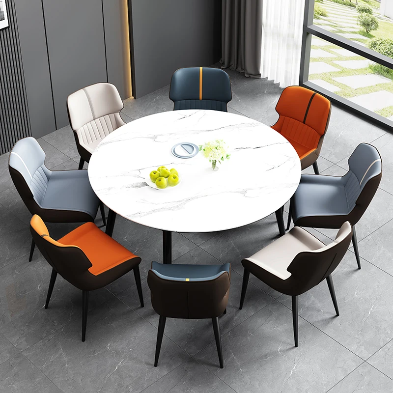 Nordic Modern Dining Chairs Minimalist Luxury European Vintage Dining Chairs Trendy Lazy Sillas Para Sala De Estar Furniture