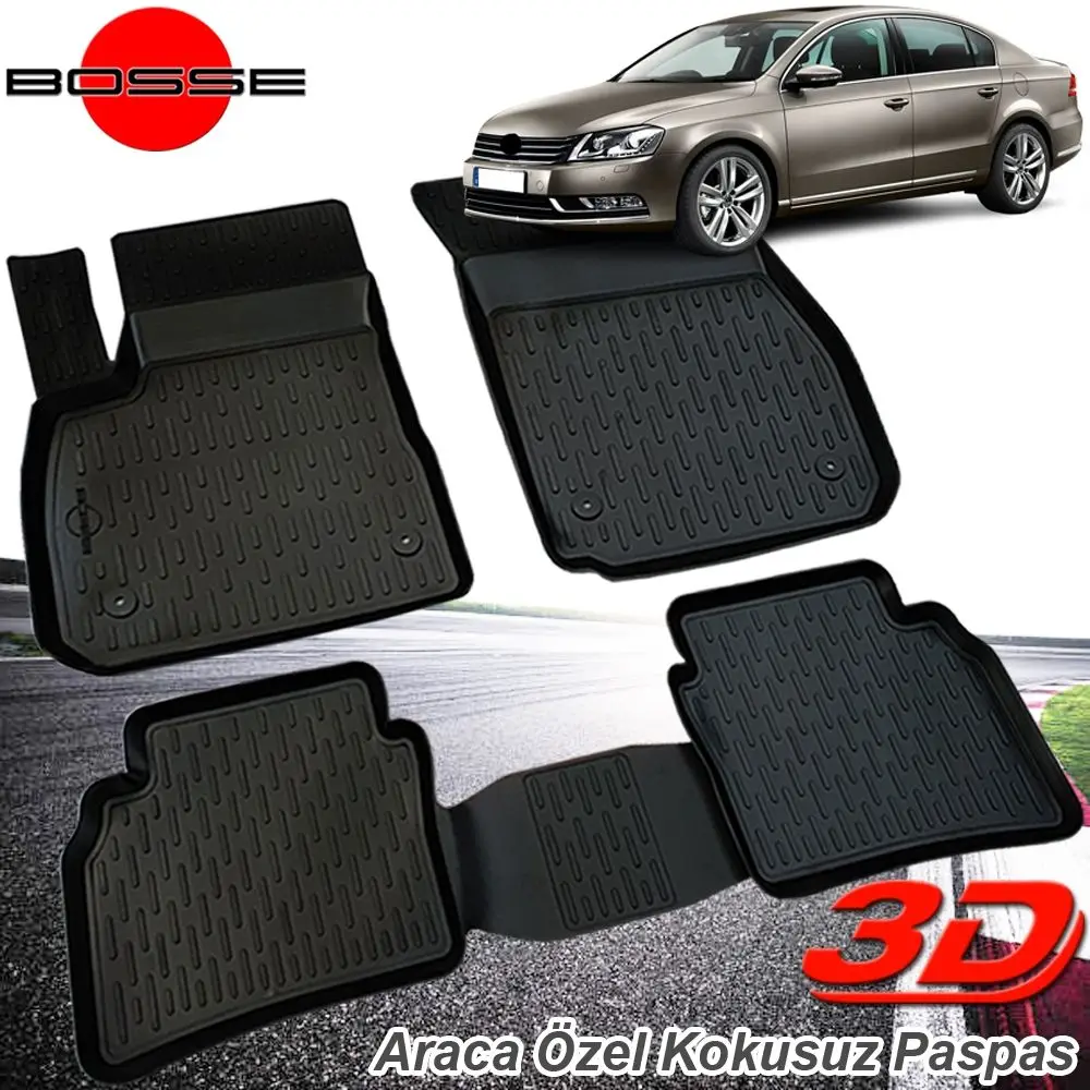 For VW Passat B7 Mat 3D Pool 2011 2014 From BOSSE