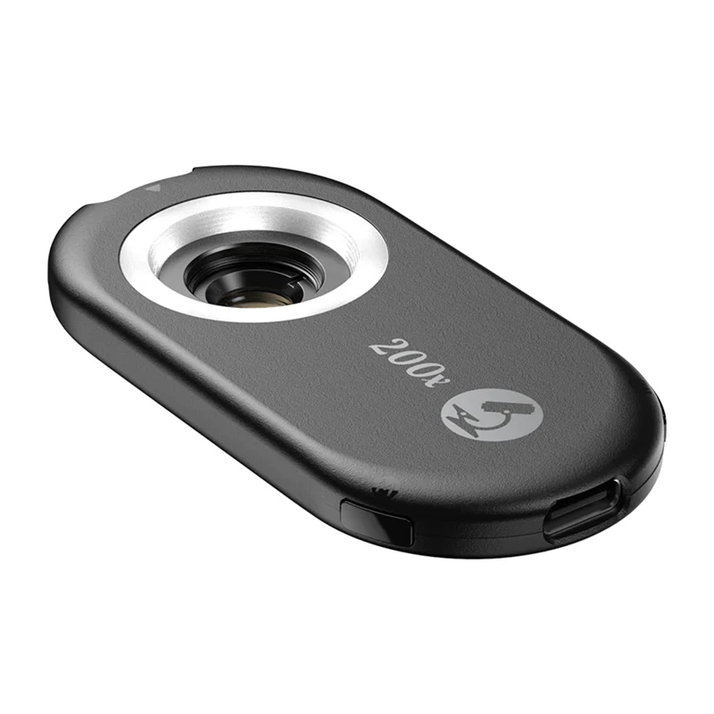 MLGB-200X Mobile Phone Microscope Lens HD Optical Magnifier For Skin Textile Biology Outdoor Scientific Microscope