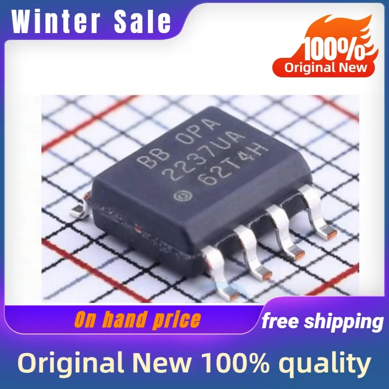 10PCS New original OPA2237UA/2K5 SOP8 OPA2237 IC quality goods