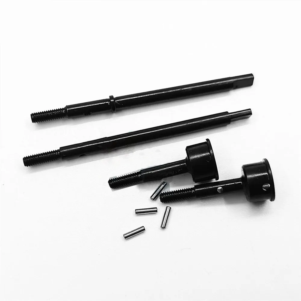 

Extension Rear Straight Shaft Steering Cup 1:18 RC Car Metal Black Modified Part for FMS Series Universal Accessories