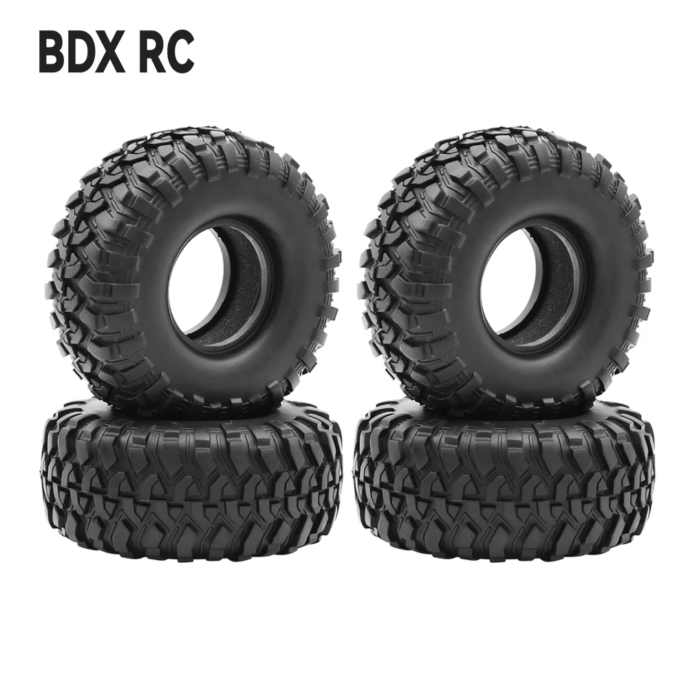 

Rubber 1.9Inch Rubber Rocks Tyres/Wheel Tires 118*50MM for 1:10 RC Crawler Car Axial SCX10 III AXI03006 TRX4 Yk4102