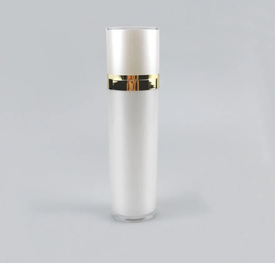 

120ml pear white plastic Acrylic cone-shape bottle lotion/emulsion/foundation/serum/skin care /cosmetic packing plastic bottle