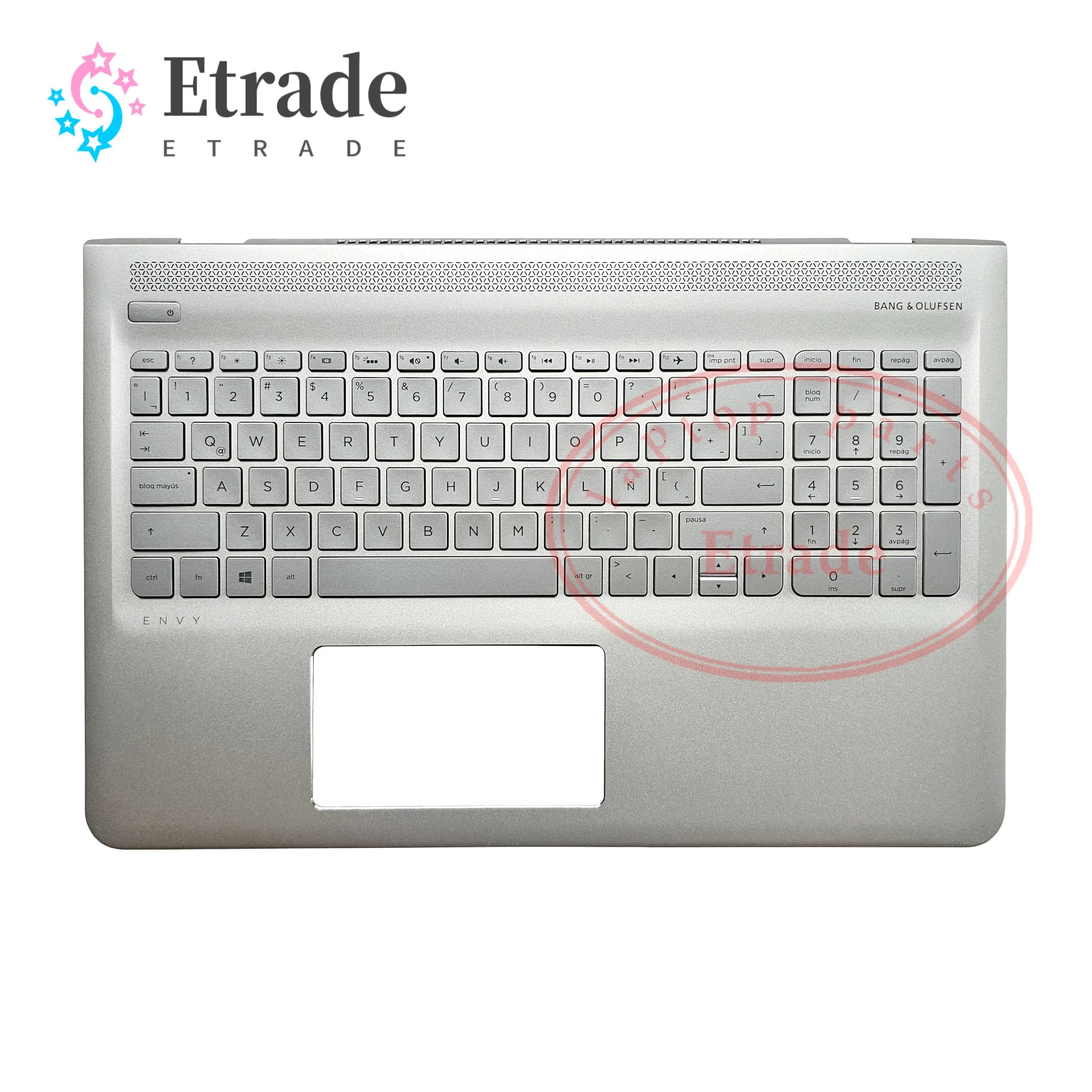 New Original For HP ENVY 15-AS TPN-I125 Series Palmrest Upper Case Cover With Backlit Keyboard 6070B1018801 857799-161