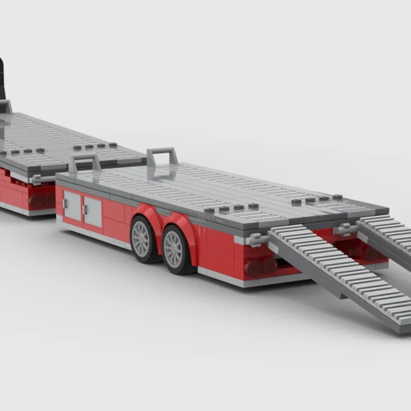 568 шт. MOC IWH Ramptruck Speed Champion масштабная модель строительные игрушки блоки рождественские подарки архитектура сборка DIY идея кирпич