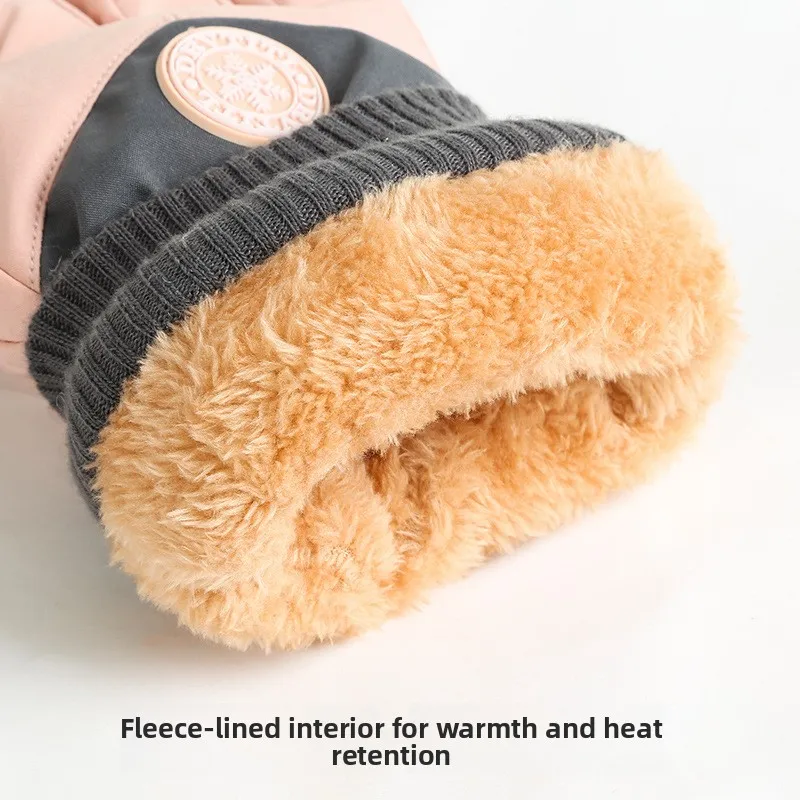 

Thermal Winter Gloves - Thickened Lined Touchscreen Ski Gloves for Men & Women