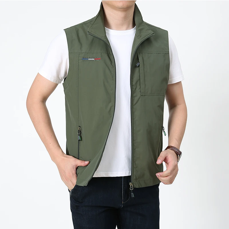 

Summer New Men US Tactical Training Hiking Vest Men Fishing Vest Sleeveless Women Photographer Multi-pocket Tool Vest