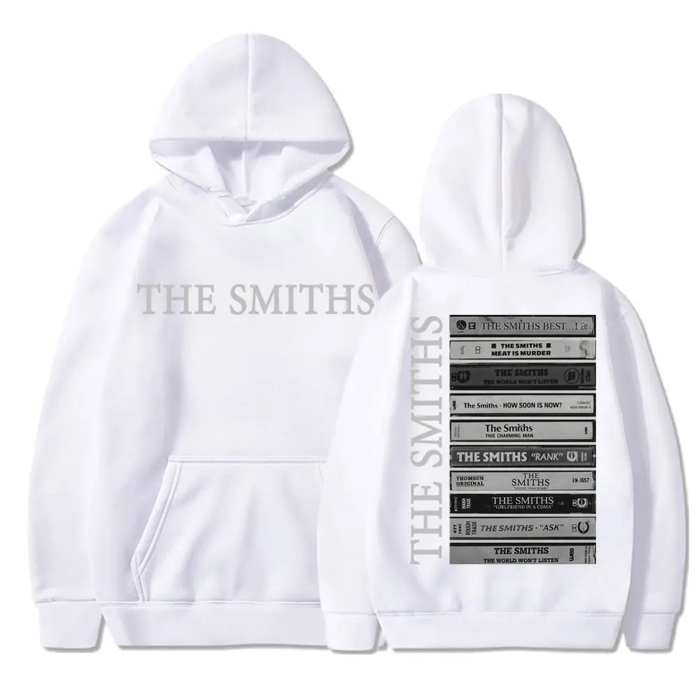 Rock Band The Smiths Album Graphic Hoodies Hip Hop Fashion Vintage Gothic Punk Sportwear Men Women Fleece Oversized Pullovers