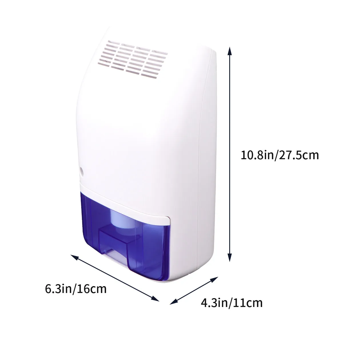 Compact Mini Portable Closet Dehumidifier Air Dryer Small Moisture Absorbers for Bedroom Wardrobe Home Damp Mold