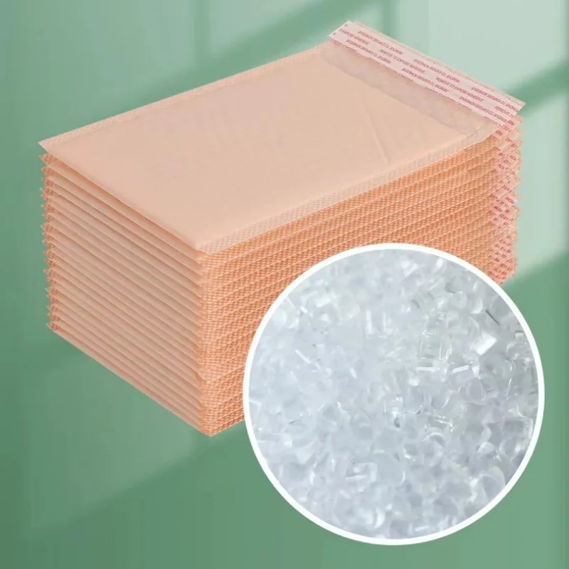 100pcs Waterproof Thickened Self-Adhesive Bubble Bag Express Clothing Bag Envelope Shockproof Express Bag