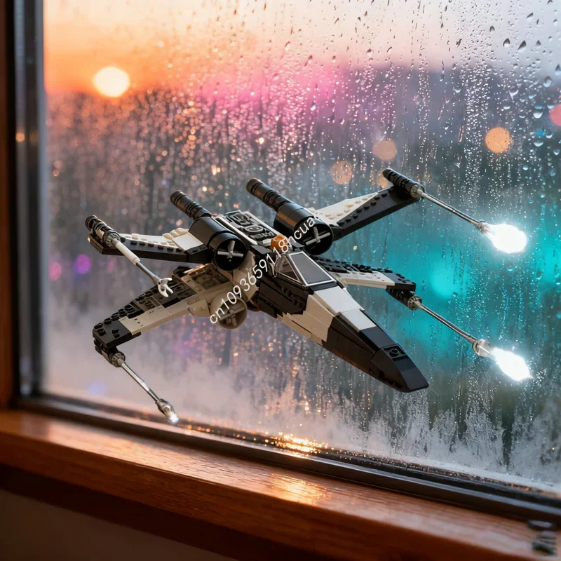 

1248pcs MOC Partisan T X Wing Starfighter Star Battle Model Toy Building Blocks Assemble DIY Christmas Gifts Idea Kids Birthday