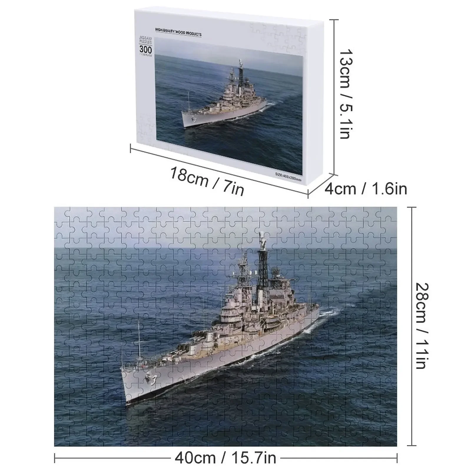 Uss galveston (CLG-3) Schiffs geschäft Puzzle maßge schneiderte Foto Holz für Erwachsene benutzer definierte Kind Geschenk Puzzle