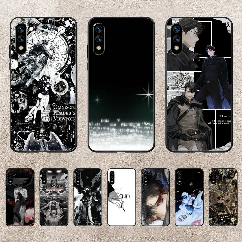 Omniscient R-Reader V-Viewp Phone Case For Huawei Mate P10 P20 P30 P40 P50 Smart Z Honor 50 60 70 Pro Lite Black Case