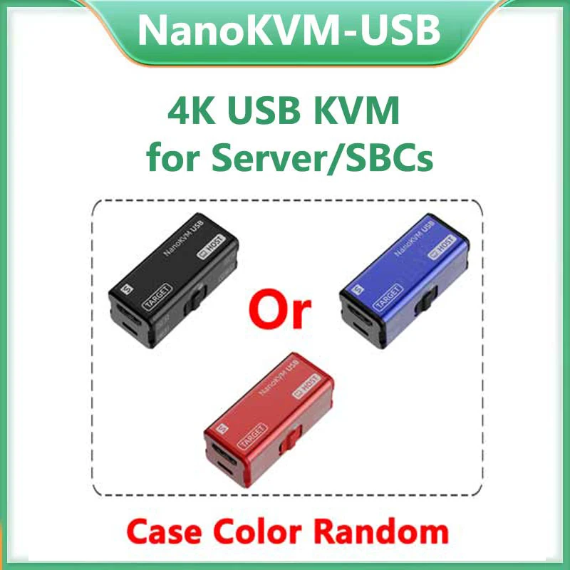 

Sipeed NanoKVM-USB Finger-sized 4K HDMI USB KVM for SBCs/Server