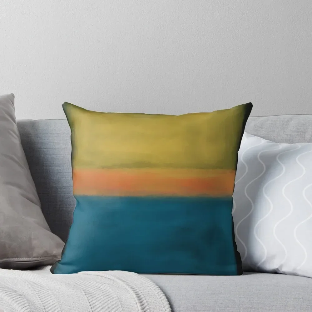 Rothko Inspired #3 Throw Pillow Luxury Pillow Case Pillow Decor