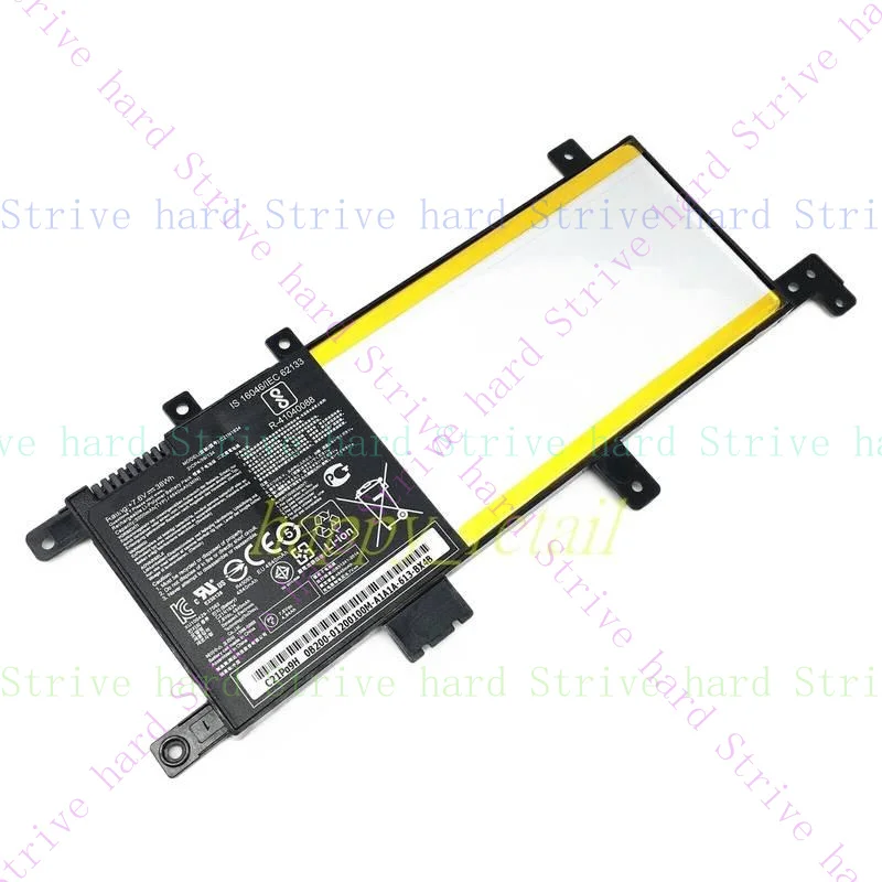 

Новый аккумулятор C21N1634 на 38 Втч для Asus Vivobook X542U R542UR A542U A580U FL8000U