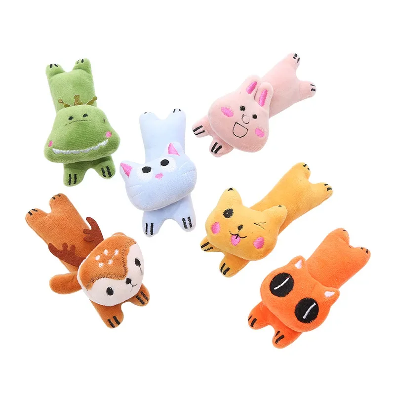 

Cute Pet Dog Toys Chew Squeaker Animals Pet Toys Plush Puppy Honking Squirrel For Dogs Cat Chew Squeak Toy Dog Goods