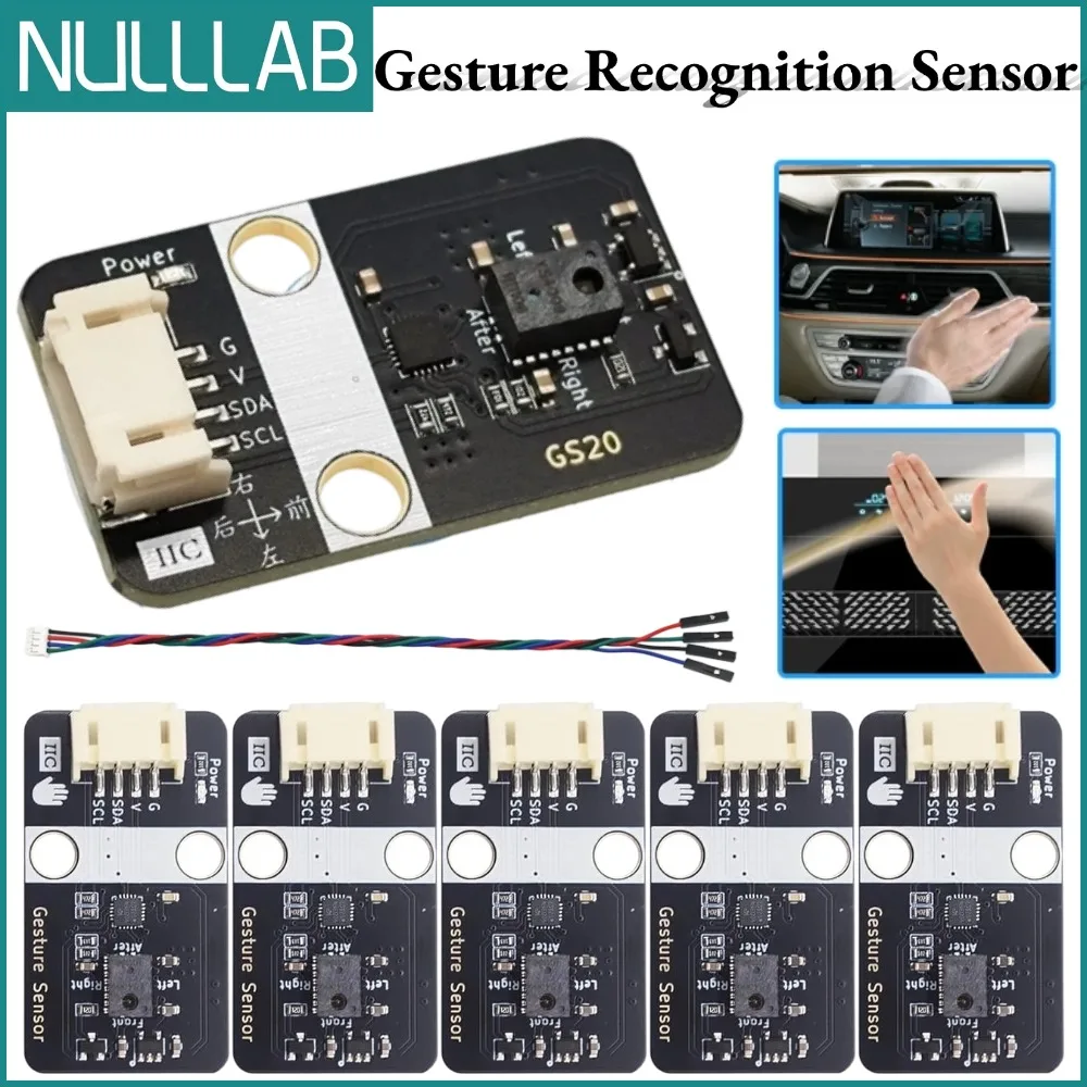 Capteur de reconnaissance gestuelle YS4009, prend en charge la détection de 8 directions via la communication I2C pour Arduino ESP32 Microbit Raspberry Pi