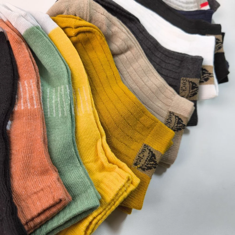 10/20/30 Pairs Men Sports Style Ankle Socks Trendy Letters Comfortable Odor Proof Sweat Absorbing Breathable Lovers Leisure Sock