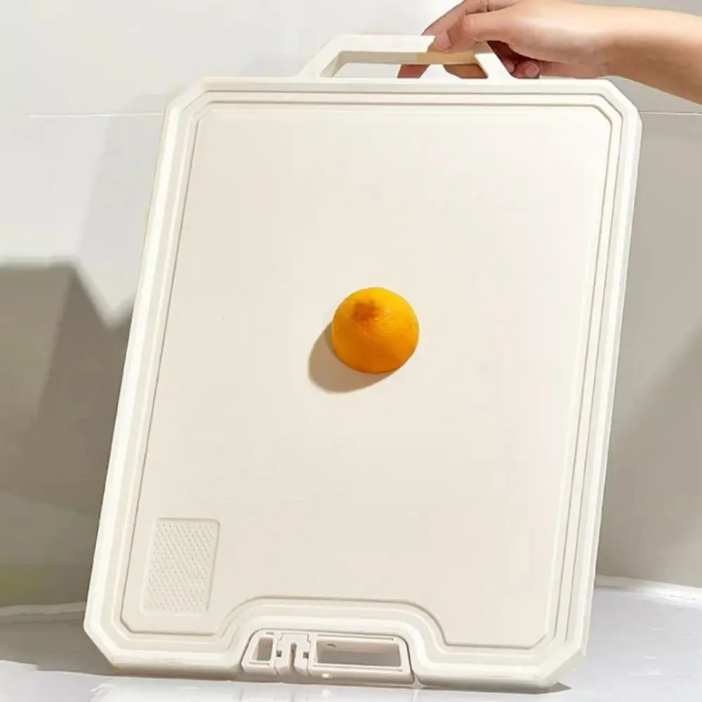 

Non Stick Double-sided Cutting Board Rotatable Design Anti-mildew Chopping Board Stainless Steel Rectangular Chopping Block