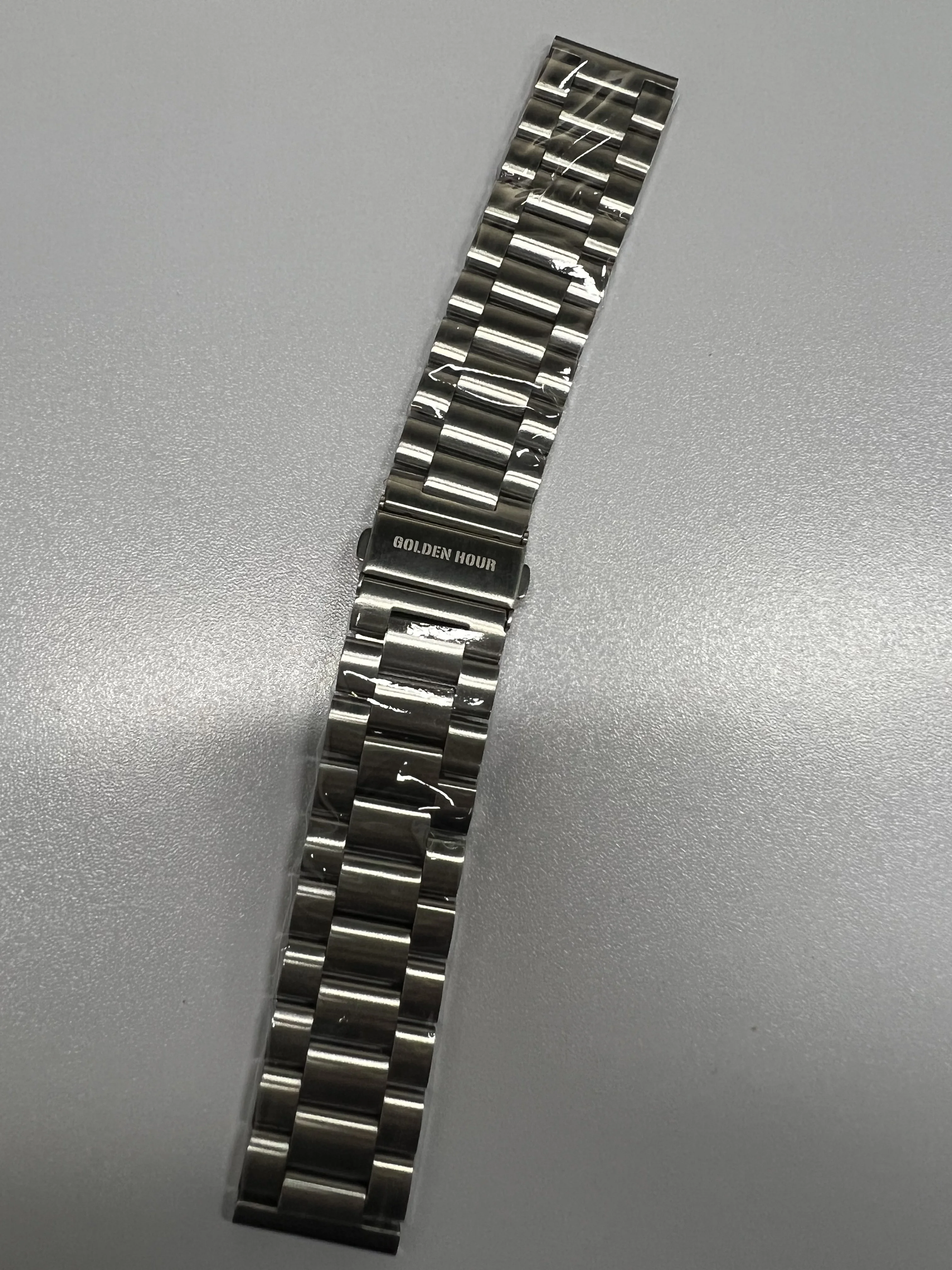 GOLDENHOUR-Correntes Relógio Aço Inoxidável