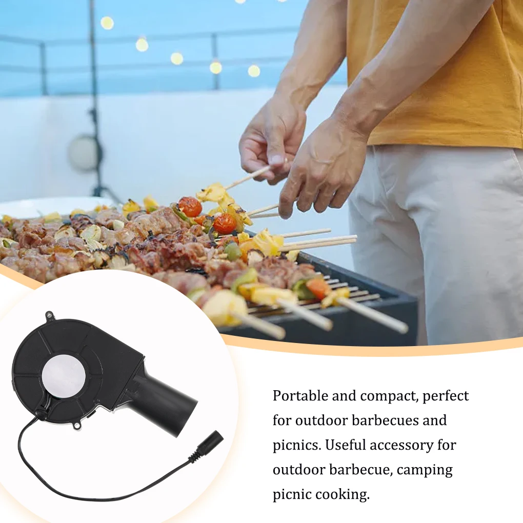 

Smelting Metal Fan BBQ Blower Powered Handheld Barbecue Electric Fans