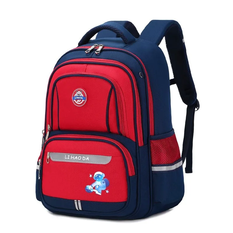 Student Ultra-Light Durable Spine Protection Schoolbag Lightweight Stain-Resistant Waterproof Backpack Large Capacity