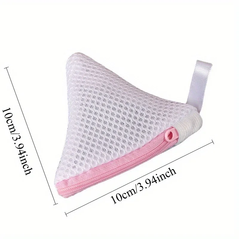 5PCS with Mesh Zipper Laundry Soap Bag, Machine Washable and Compatible with Fragrance Beads