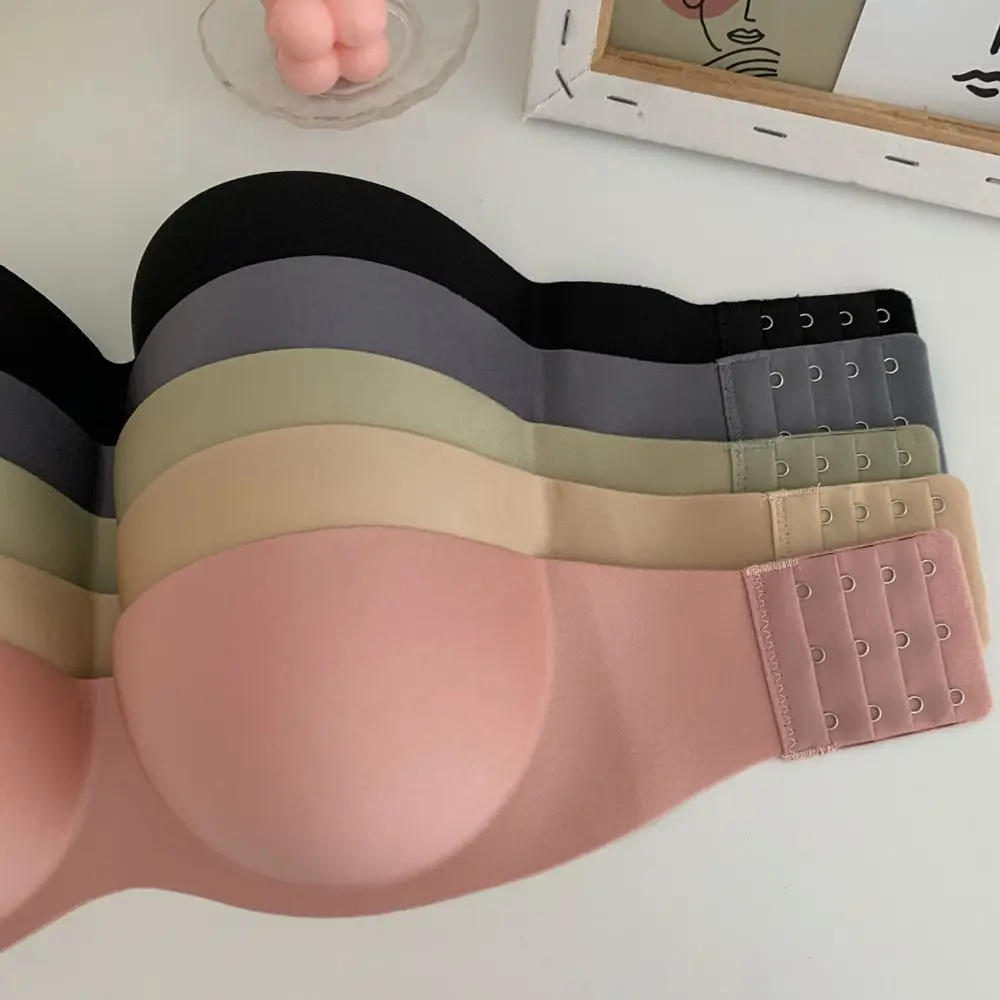 Cup Beauty Rückenfreier Unsichtbarer BH mit Verlängerungsgurt Push-up Damen-BHs Sexy Trägerloser BH Brustwickel ohne Träger Bralette – Detail 6
