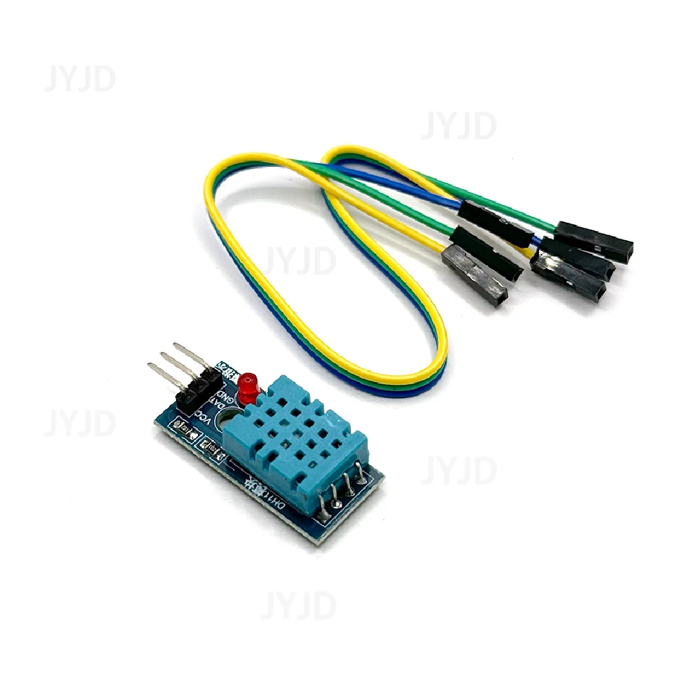 DHT11 Temperature and Humidity Module Wholesale with Adapter Board Single Bus Output Digital Signal Humidity Sensor