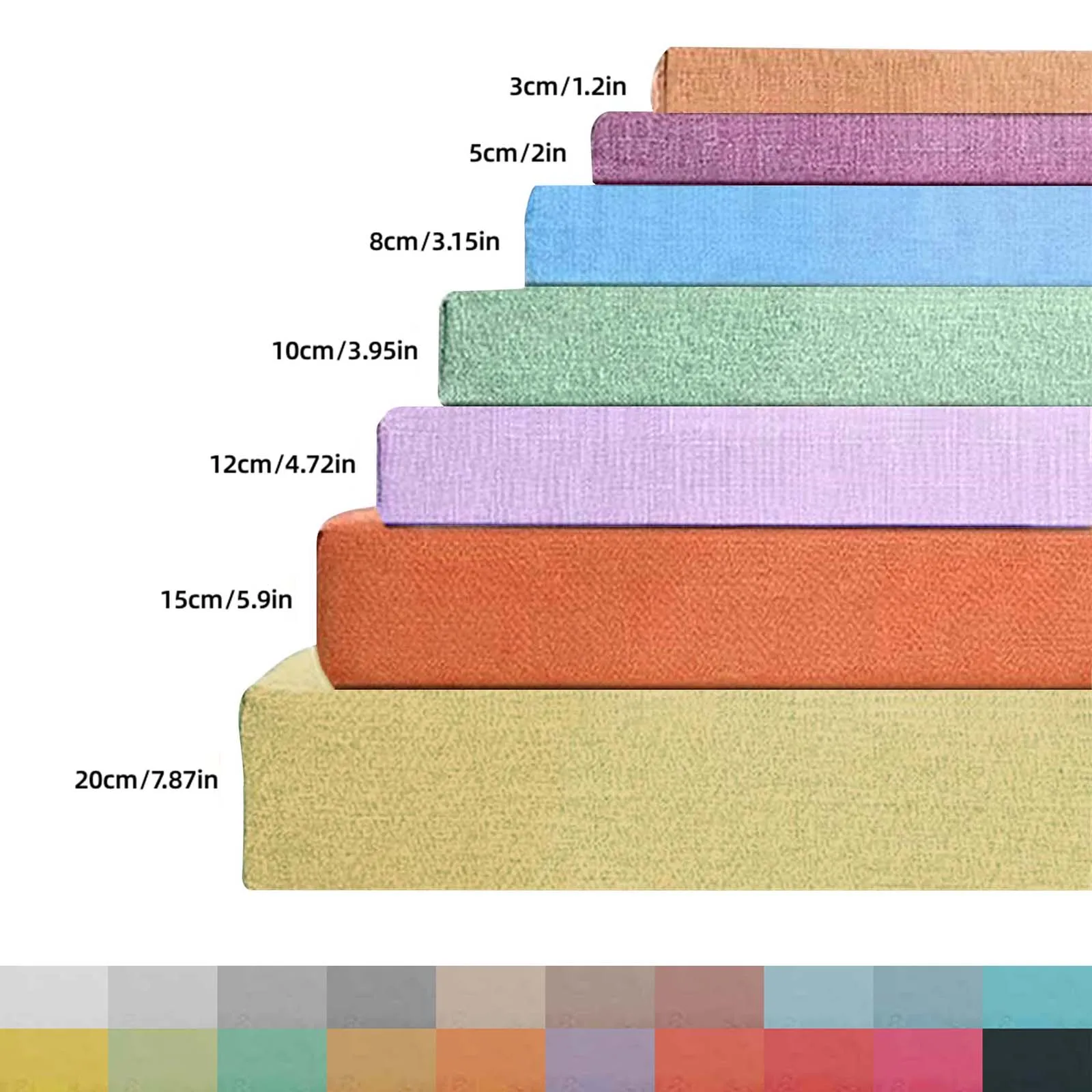 Sofa-Stuhl-Sitzpolster, verdicktes Stuhlkissen mit Schnallen, individuelles dekoratives Gartensitzkissen, Bank, Erkerfensterpolster, Schaukeln
