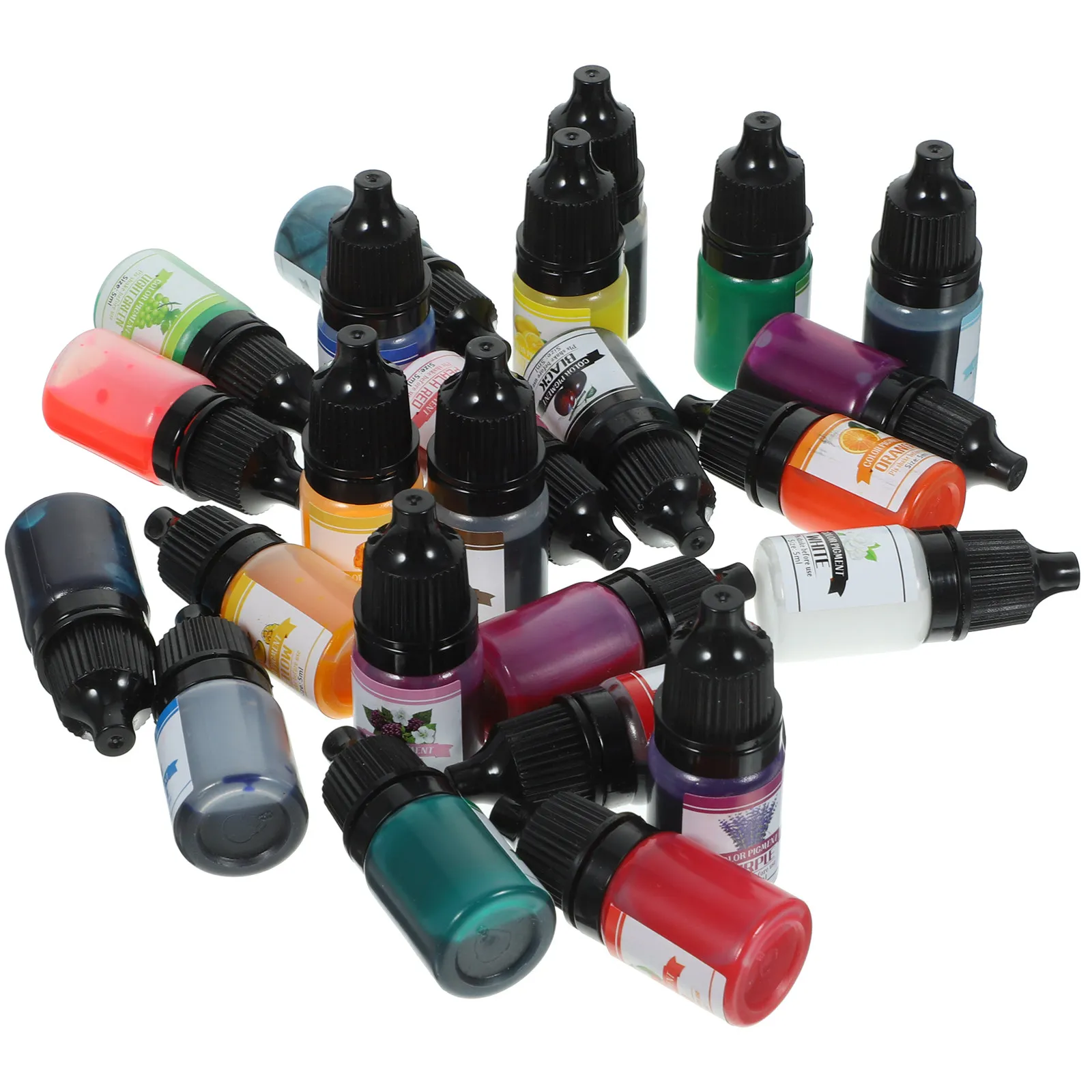 1 Box Aromatherapy Colorant Premium Safe DIY Scented Soap Colorants Epoxy Resin Diffusion Pigment Handmade Colorants