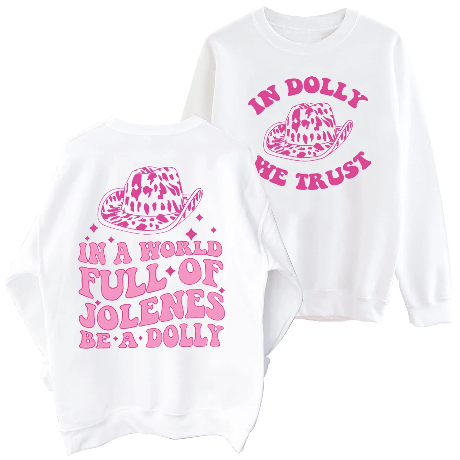 In A World Full of Jolenes Be A Dolly Hoodie Dolly Parton Sweatshirt Dolly Parton Merch Oversized Sweatshirt Pullover Tops