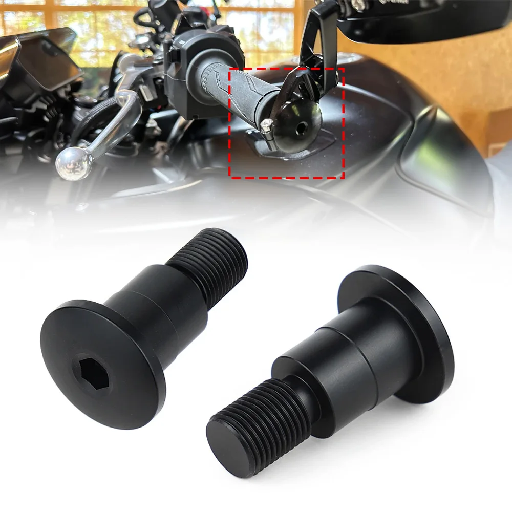 

Motorcycle Handlebar Bar End Mirror Side Mirror Adapter for Yamaha MT125 MT07 MT09 MT10 MT01 XSR700 XSR900 FZ6 FZ07/09