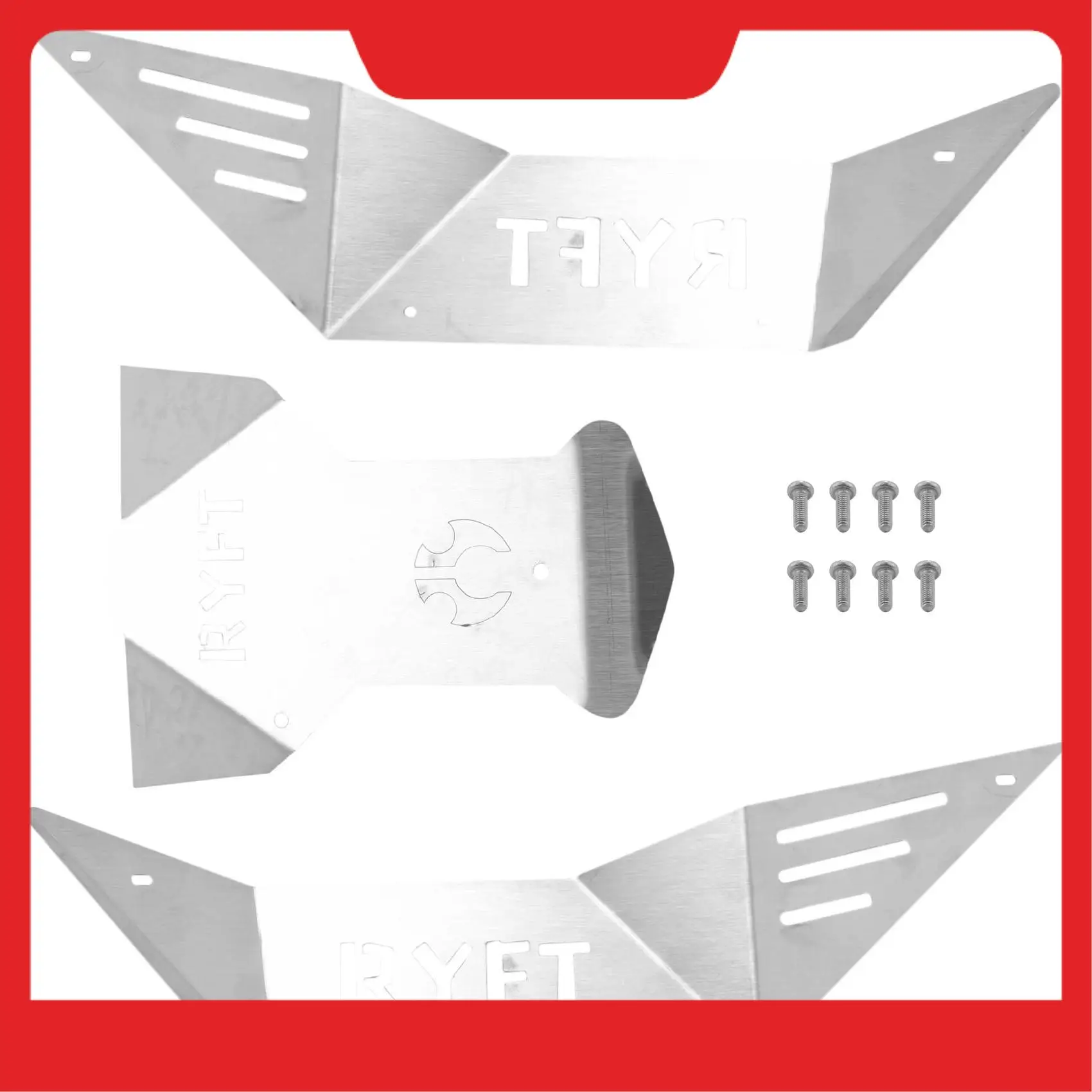 Metal RC Car Body Shell Guard Protection Plate Armor Kit For AXIAL RBX10 Ryft 1/10 RC Crawler Upgrade Parts